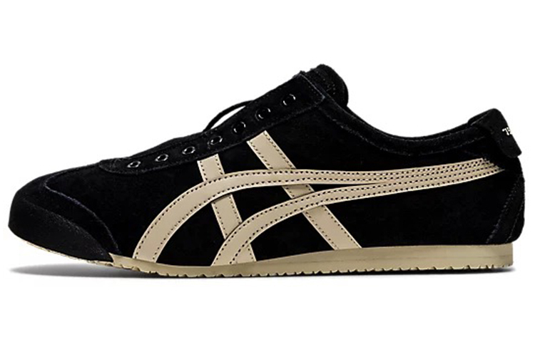 【代購】Onitsuka Tiger Mexico 66 Slip-On Black Cream