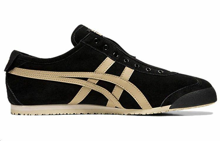【代購】Onitsuka Tiger Mexico 66 Slip-On Black Wood Crepe
