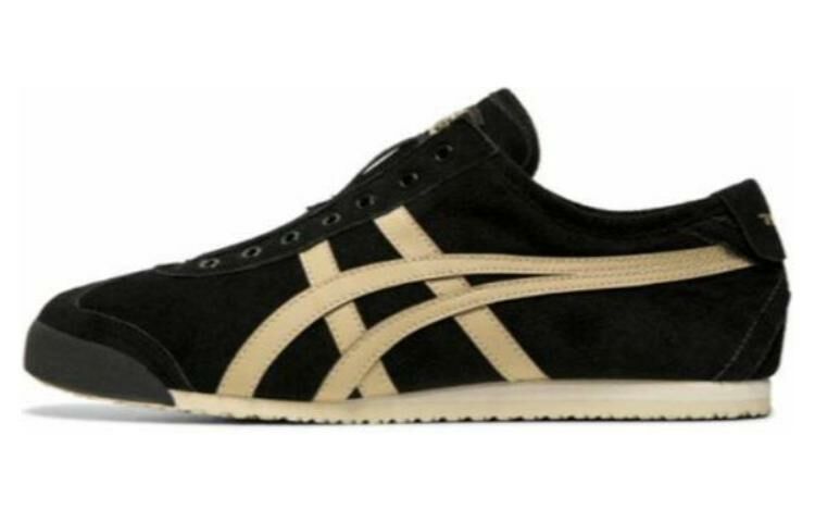 【代購】Onitsuka Tiger Mexico 66 Slip-On Black Wood Crepe