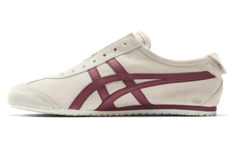 【代購】Onitsuka Tiger Mexico 66 Slip On Birch/Dark Cherry