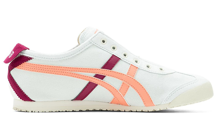 【代購】Onitsuka Tiger Mexico 66 Slip-On 'White Burgundy Orange' Women's
