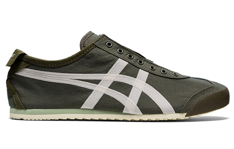 【代購】Onitsuka Tiger Mexico 66 Slip-On Olive Green White