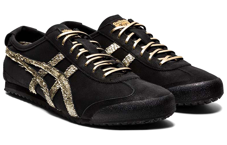 【代購】Onitsuka Tiger Mexico 66 Black/Pure Gold