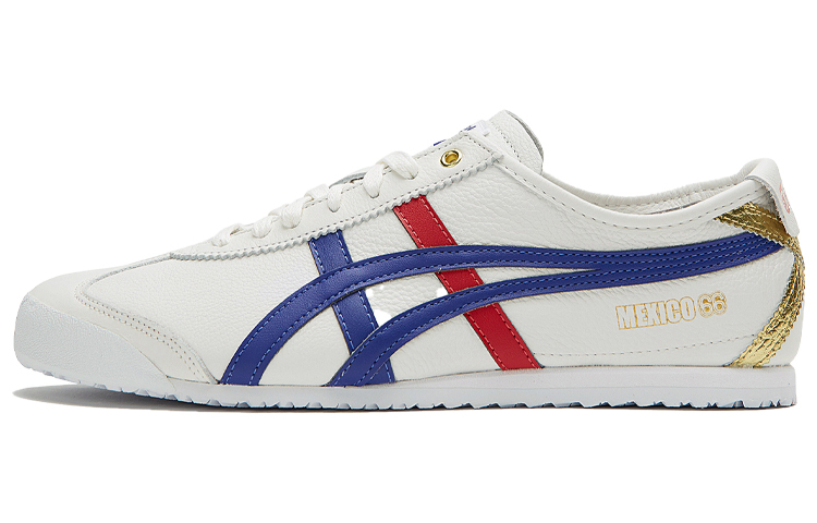 【代購】Onitsuka Tiger Mexico 66 Blue Red Metallic Gold