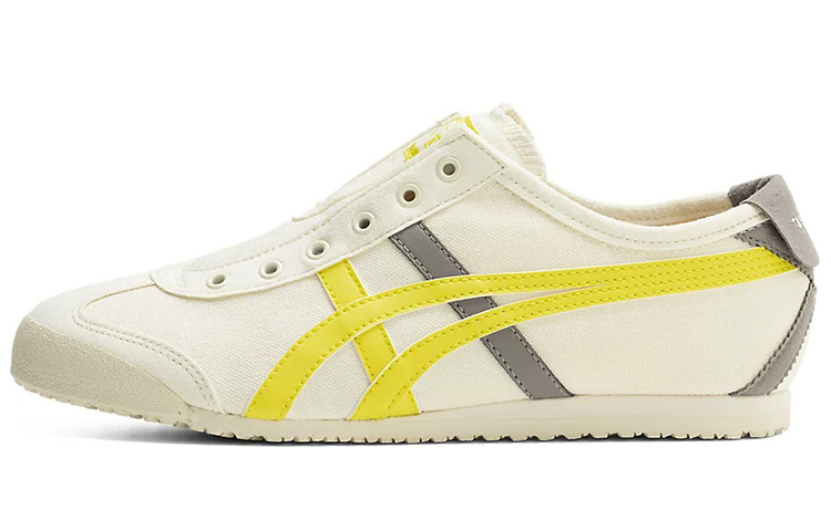 【代購】Onitsuka Tiger Mexico 66 Slip-On 'White Yellow Grey' Women's