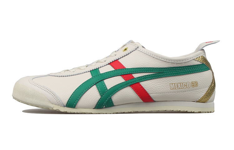 【代購】Onitsuka Tiger Onitsuka Tiger Mexico 66 Birch Kale Red Gold