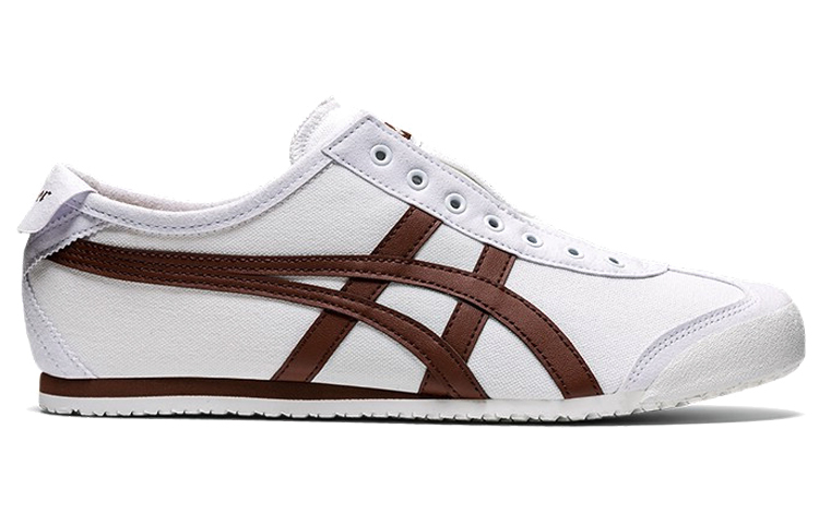 【代購】Onitsuka Tiger Mexico 66 Slip-On 'White Reddish Brown'