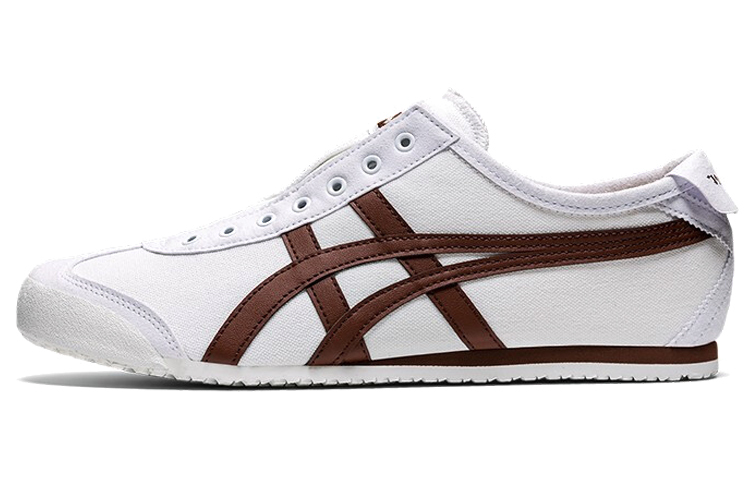 【代購】Onitsuka Tiger Mexico 66 Slip-On 'White Reddish Brown'