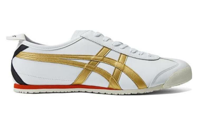 【代購】Onitsuka Tiger Mexico 66 White Gold Red