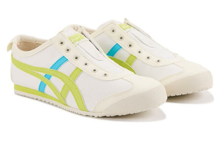 【代購】Onitsuka Tiger Mexico 66 Slip On Cream/Neon Lime