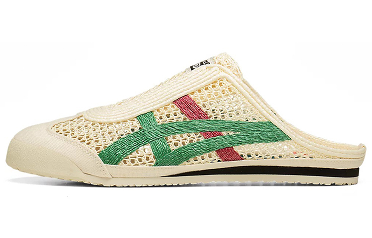 【代購】Onitsuka Tiger MEXICO 66 Sabot Cream Green Red