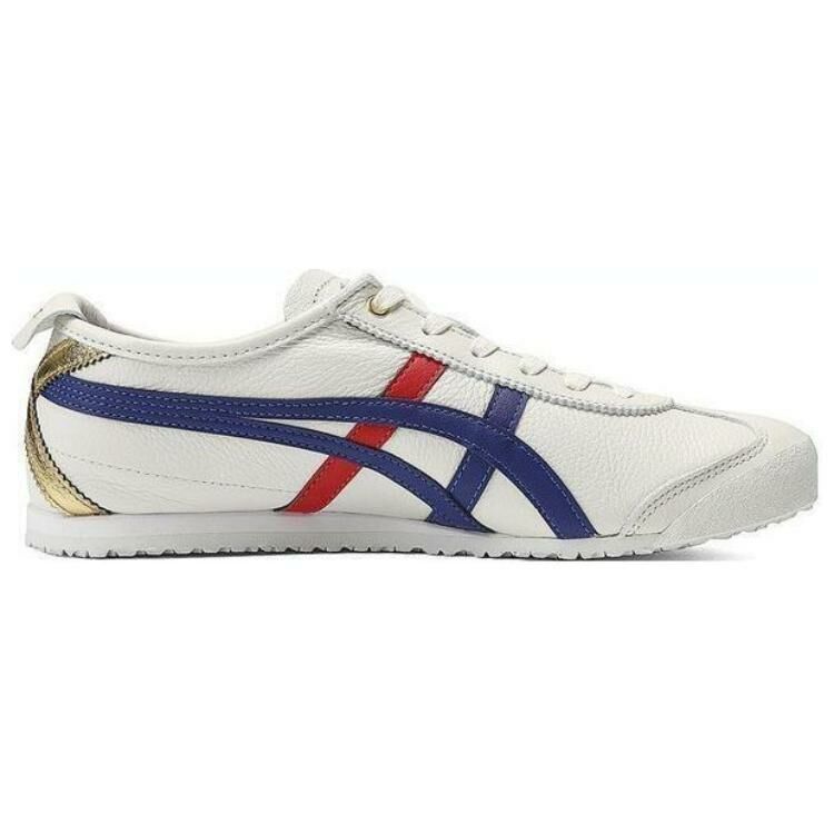 【代購】Onitsuka Tiger Mexico 66 Bronzing Leather 'White Dark Blue Red'