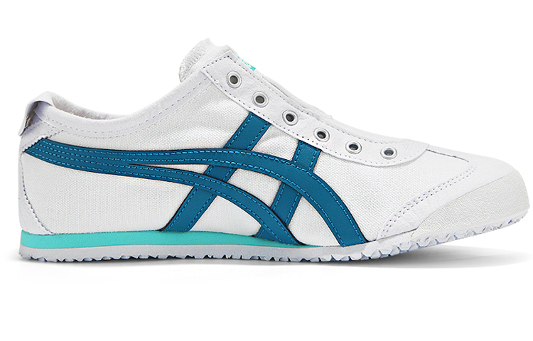 【代購】Onitsuka Tiger Mexico 66 Slip-On 'White Blue Teal'