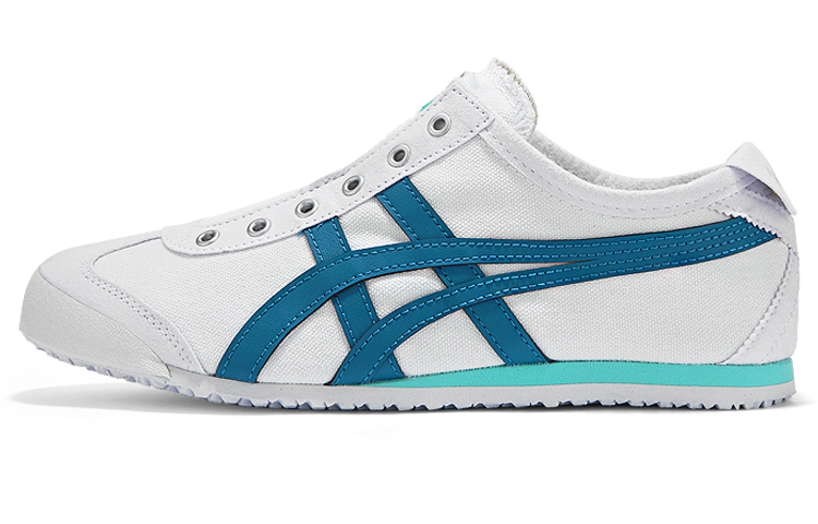 【代購】Onitsuka Tiger Mexico 66 Slip-On 'White Blue Teal'