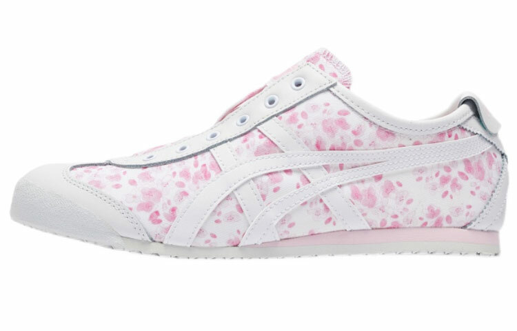 【代購】Onitsuka Tiger MEXICO 66 Low-Top Skateboard Shoes Unisex White Pink