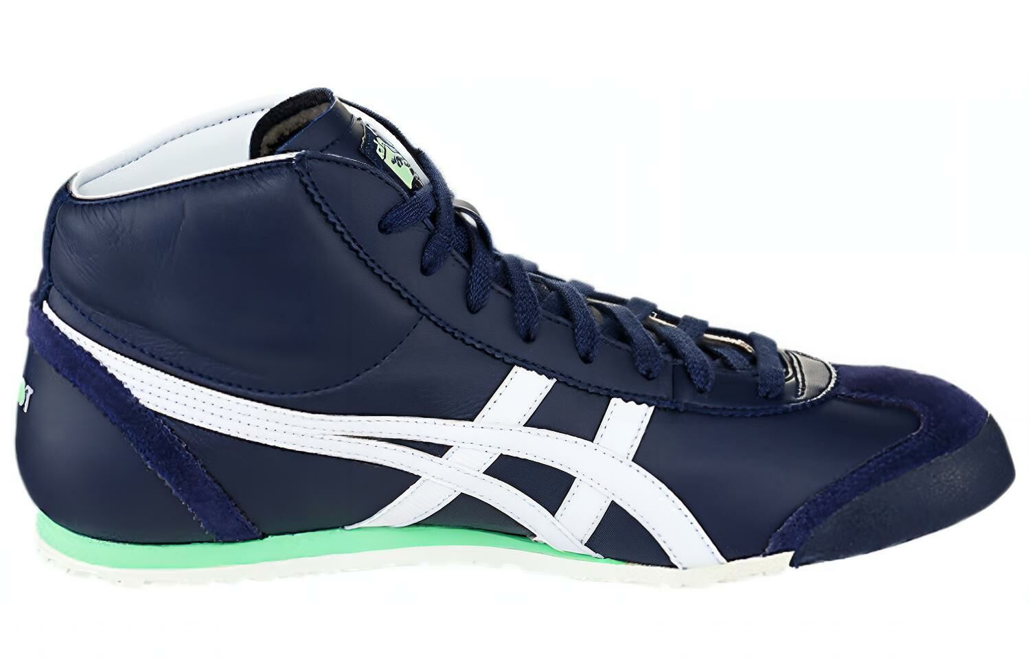 【代購】Onitsuka Tiger Mexico Mid Runner 'Dark Blue White Green'