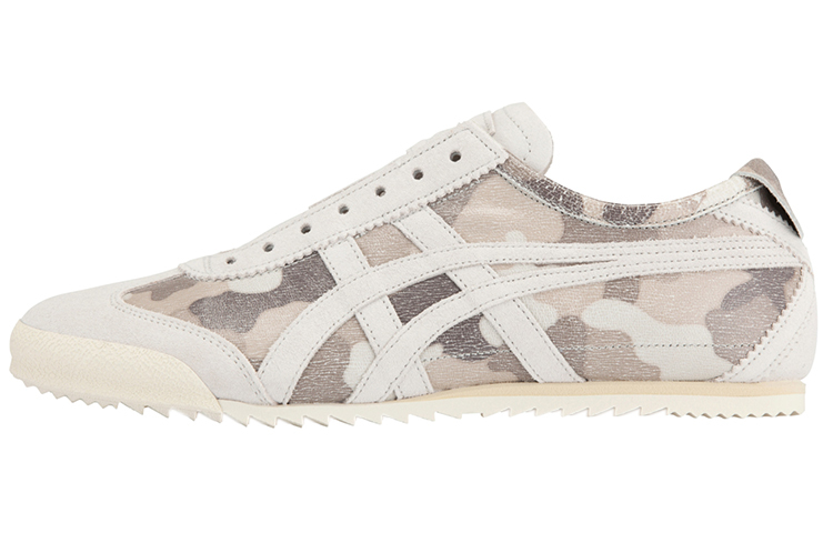 【代購】Onitsuka Tiger Mexico Slip-On Deluxe 'White Grey Camouflage' Women's