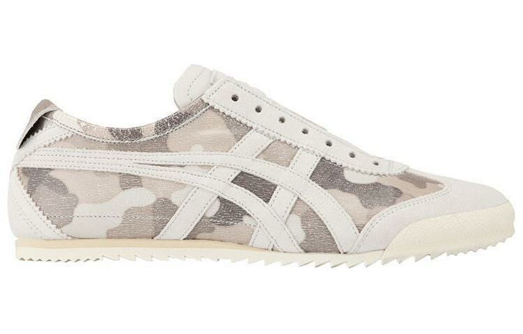 【代購】Onitsuka Tiger Mexico Slip-On Deluxe 'White Grey Camouflage' Women's