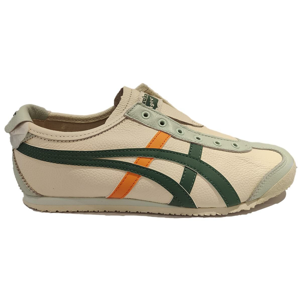 【代購】Onitsuka Tiger Mexico 66 Slip-On Sneakers 'Beige Grass Green'