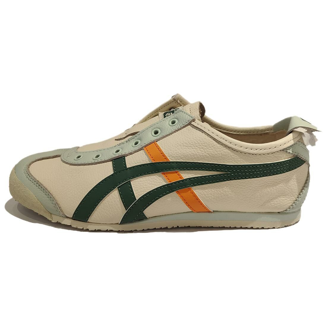 【代購】Onitsuka Tiger Mexico 66 Slip-On Sneakers 'Beige Grass Green'