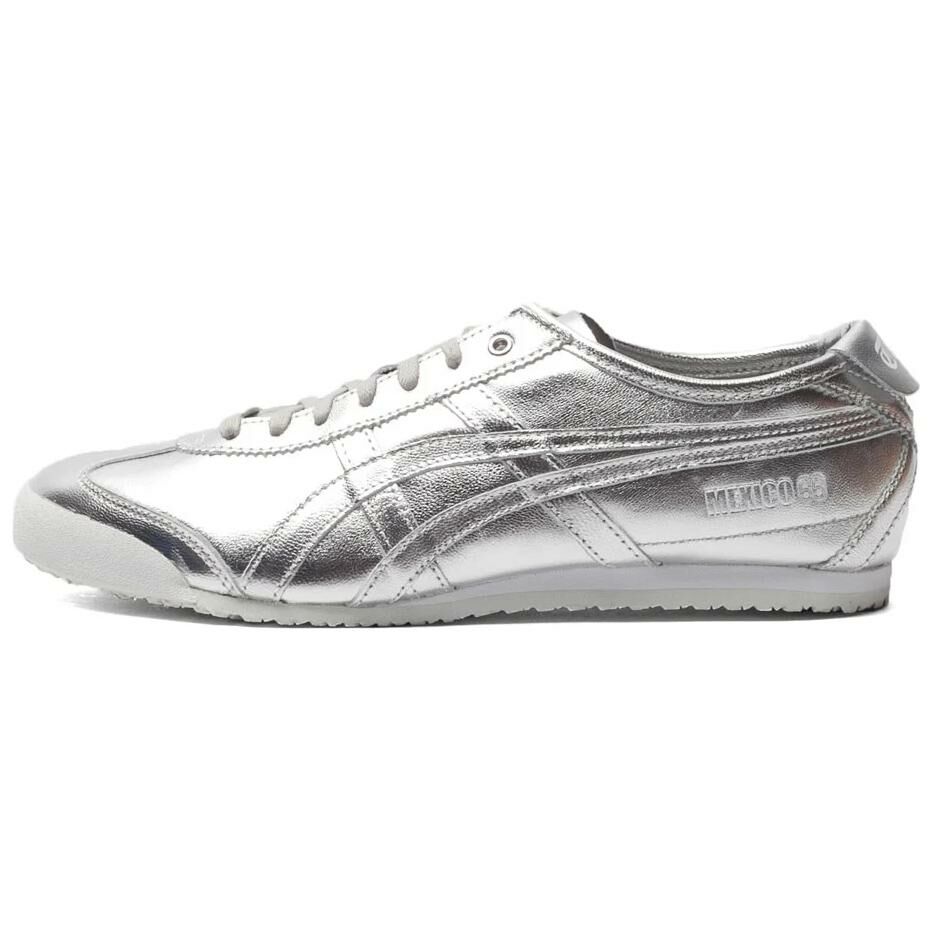 【代購】Onitsuka Tiger MEXICO 66 Low-Top Casual Shoes Unisex Silver