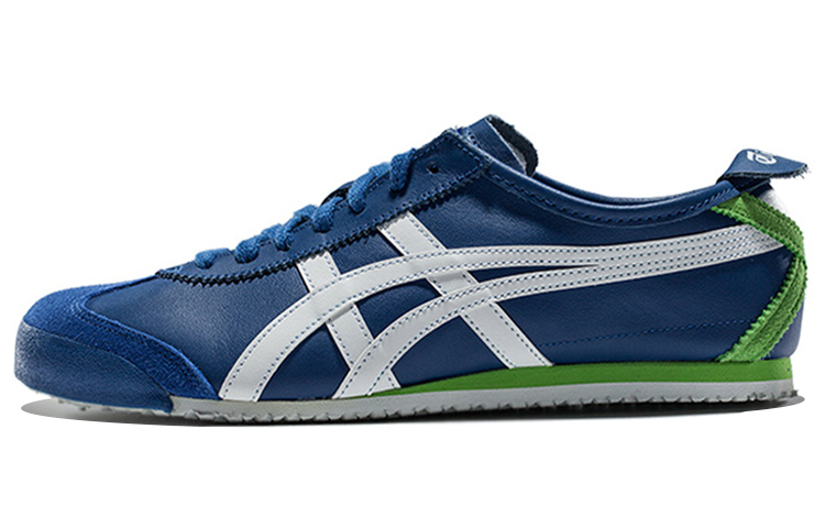 【代購】Onitsuka Tiger MEXICO 66 Casual Shoes Unisex Low-Top Blue/White/Green