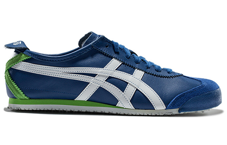 【代購】Onitsuka Tiger MEXICO 66 Casual Shoes Unisex Low-Top Blue/White/Green