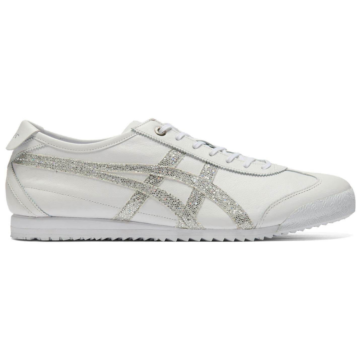 【代購】ASICS Onitsuka Tiger Mexico 66 SD White Pure Silver Glitter
