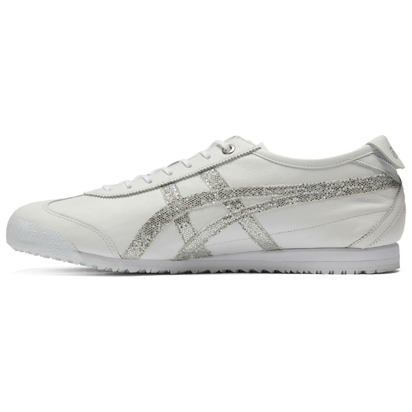 【代購】ASICS Onitsuka Tiger Mexico 66 SD White Pure Silver Glitter