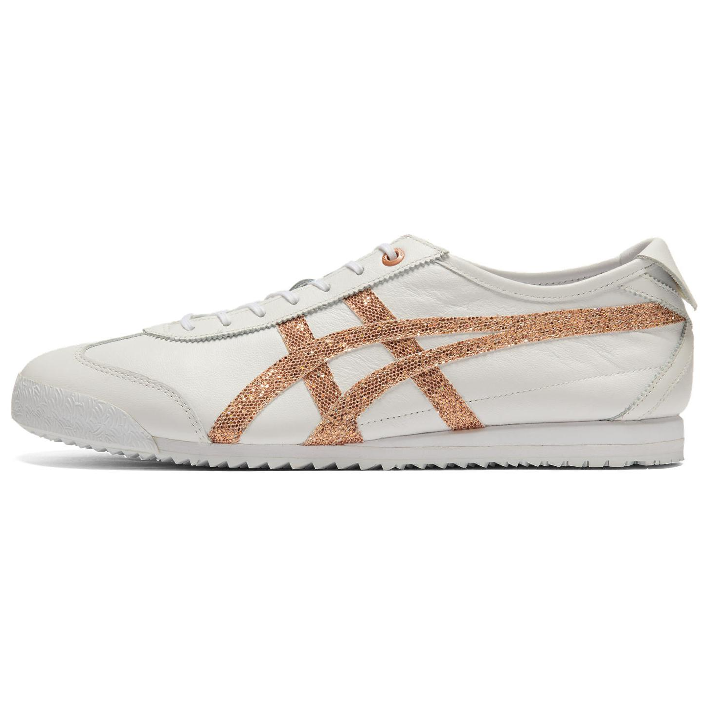 【代購】ASICS Onitsuka Tiger Mexico 66 SD White Rose Gold Glitter