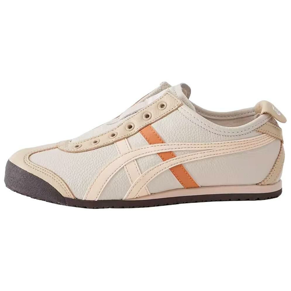 【代購】Onitsuka Tiger MEXICO 66 Anti-Slip Wear-Resistant Low-Top Casual Shoes Unisex Light Brown