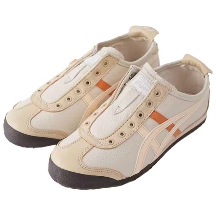 【代購】Onitsuka Tiger MEXICO 66 Anti-Slip Wear-Resistant Low-Top Casual Shoes Unisex Light Brown