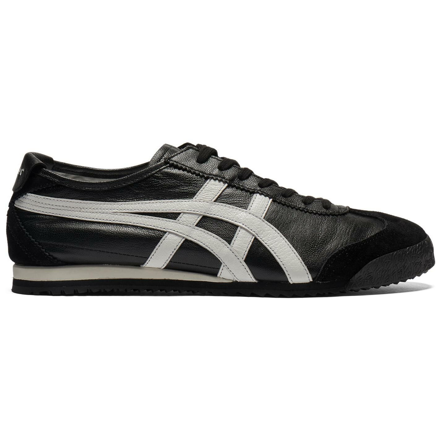【代購】Onitsuka Tiger MEXICO 66 Anti-Slip Wear-Resistant Low-Top Casual Shoes Unisex Black White