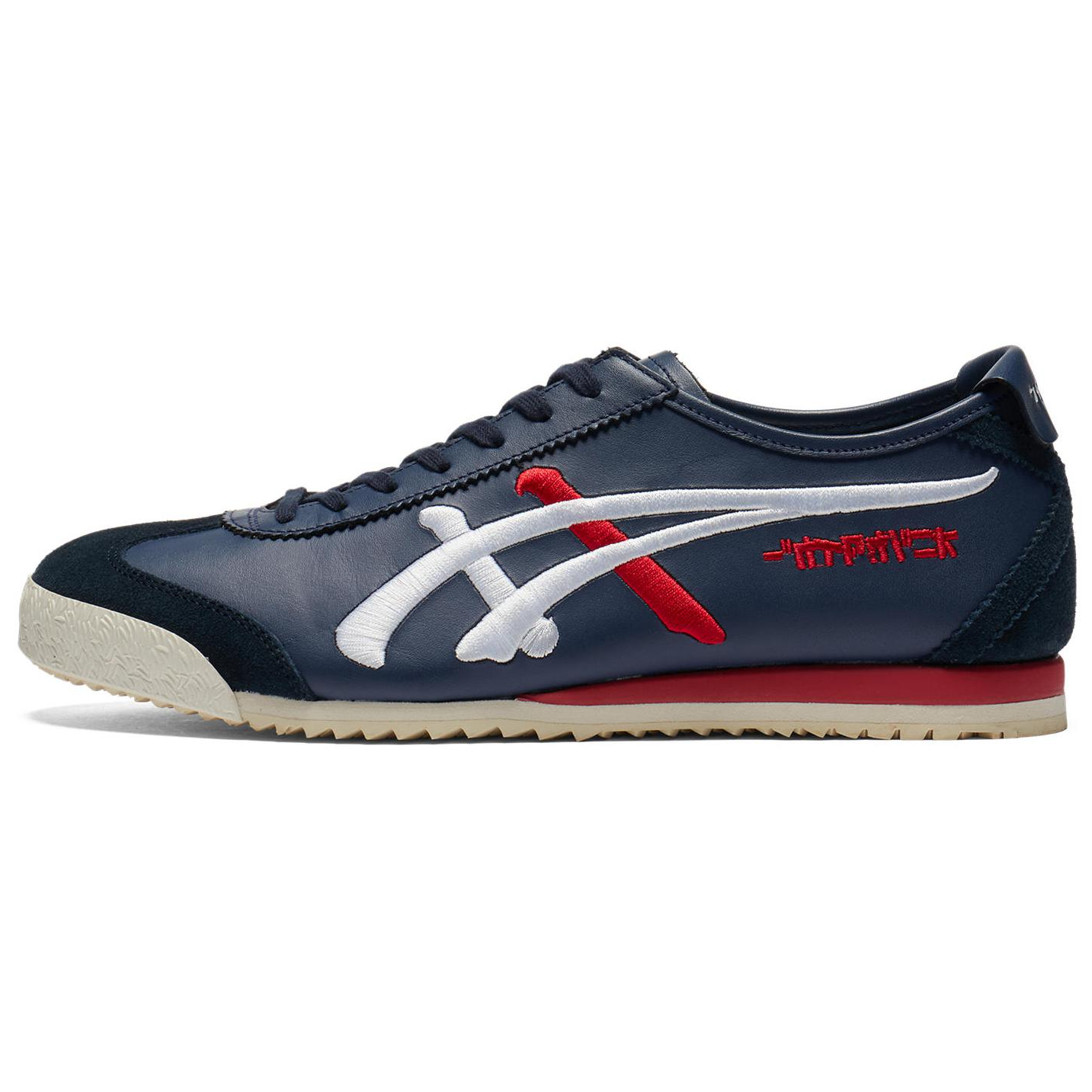 【代購】Onitsuka Tiger MEXICO 66 Anti-Slip Wear-Resistant Low-Top Casual Shoes Unisex Blue White