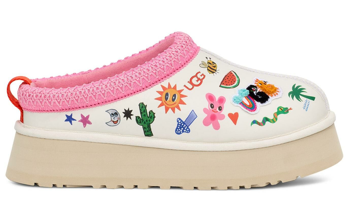 【代購】UGG Tazz Slipper Humberto Cruz Pop Sketch Women's