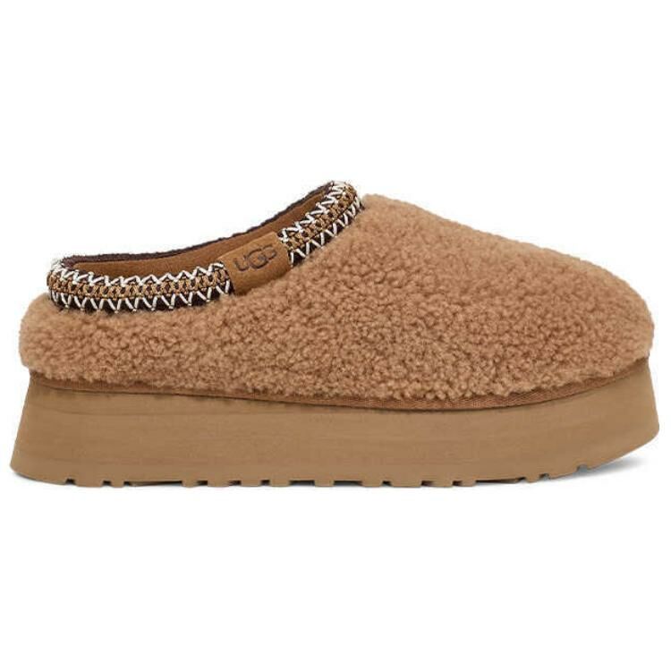 【代購】UGG Tazz Slipper Maxi Curly Chestnut Women's