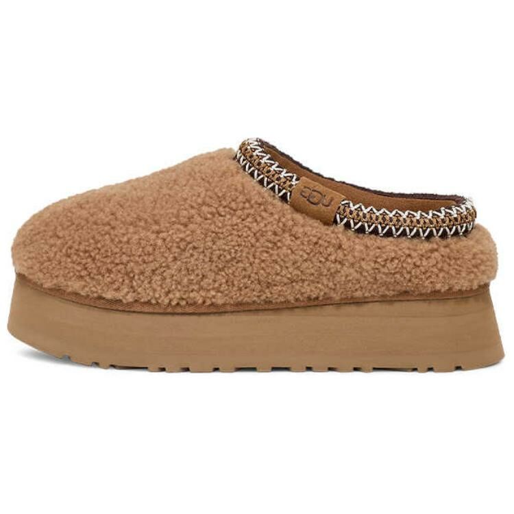 【代購】UGG Tazz Slipper Maxi Curly Chestnut Women's
