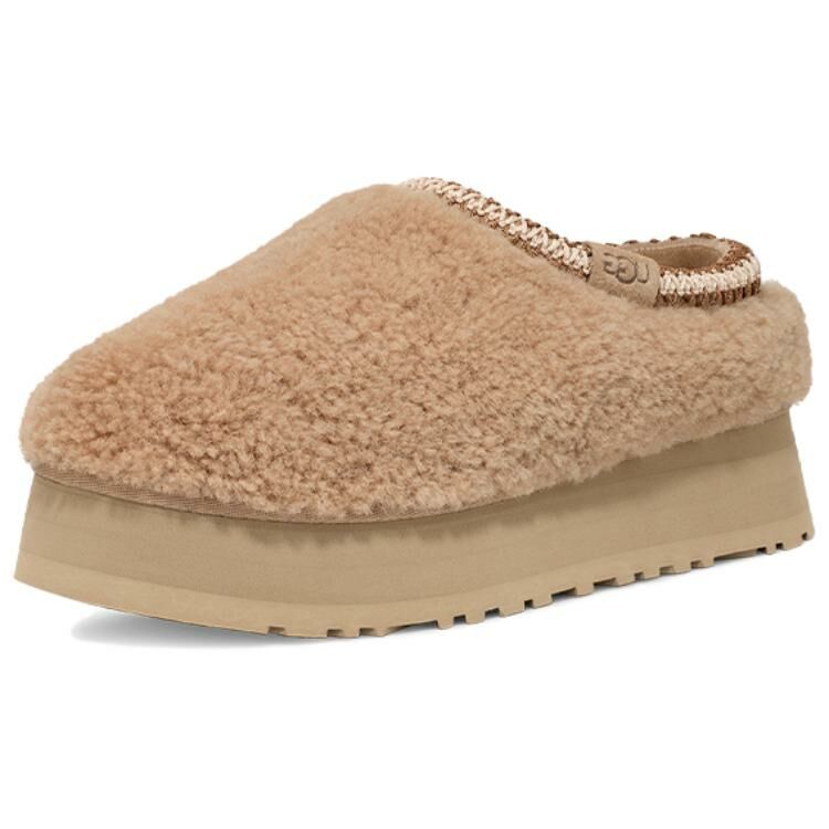 【代購】UGG Tazz Slipper Maxi Curly Sand Women's