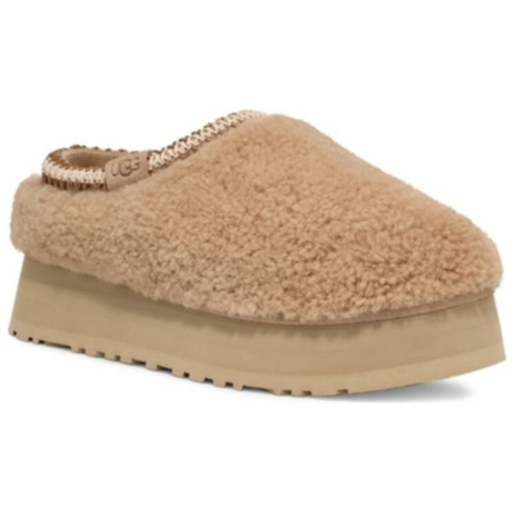 【代購】UGG Tazz Slipper Maxi Curly Sand Women's