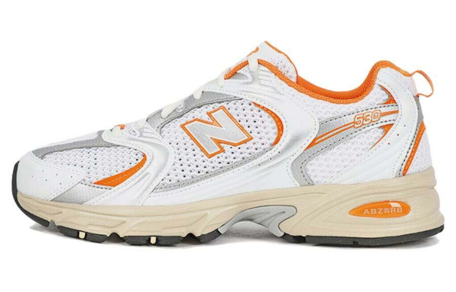 【代購】New Balance 530 White Silver Orange