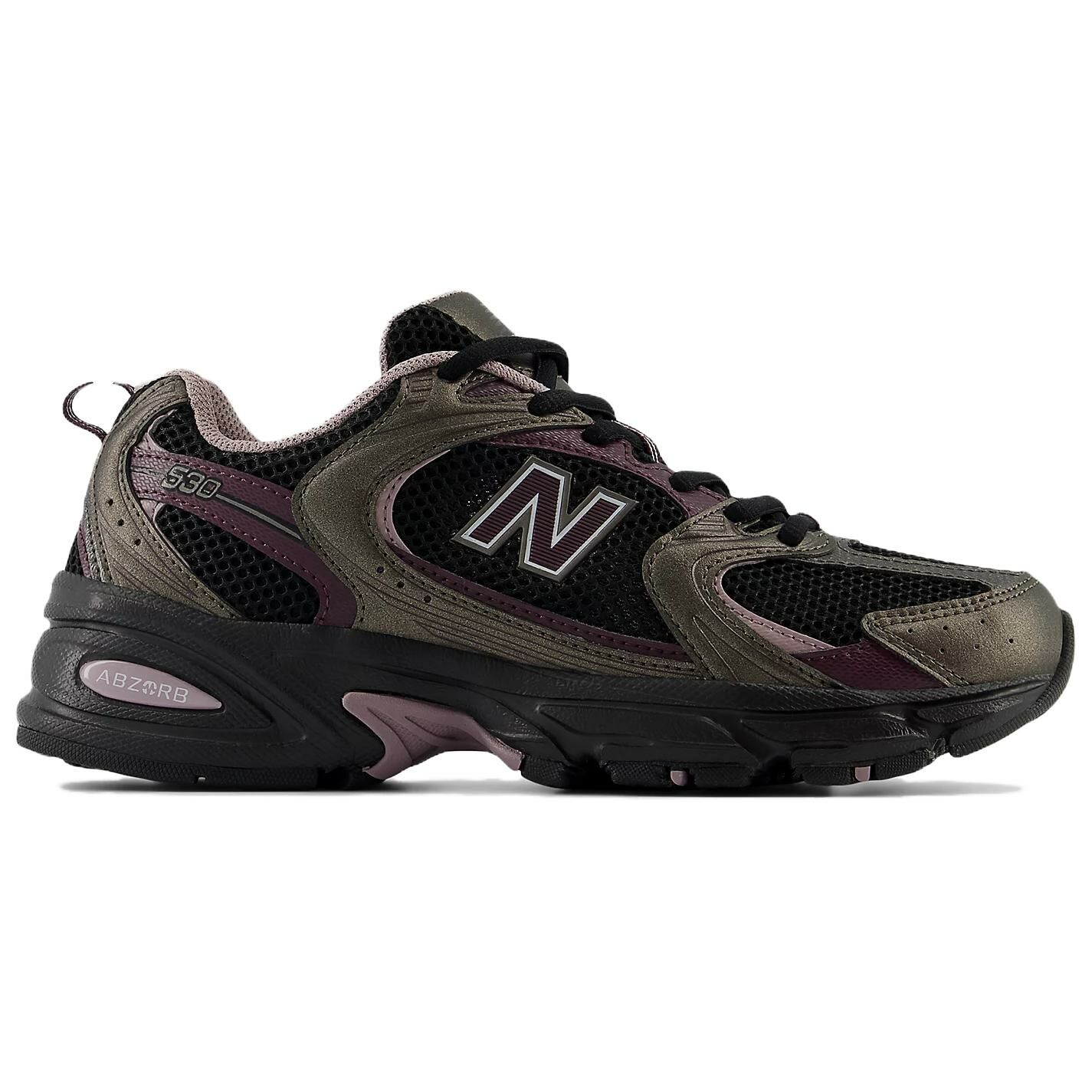 【代購】530 New Balance 'Black Metallic Plum Brown'