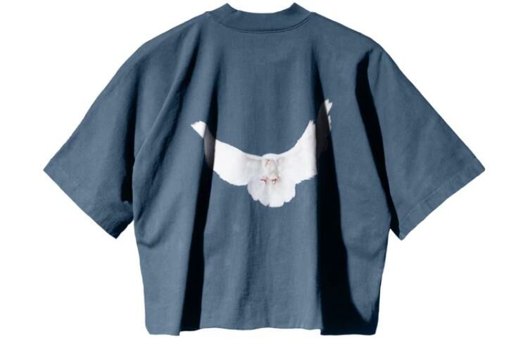 【代購】Balenciaga X YEEZY X Gap X Balenciaga T-Shirts Unisex Dark Blue