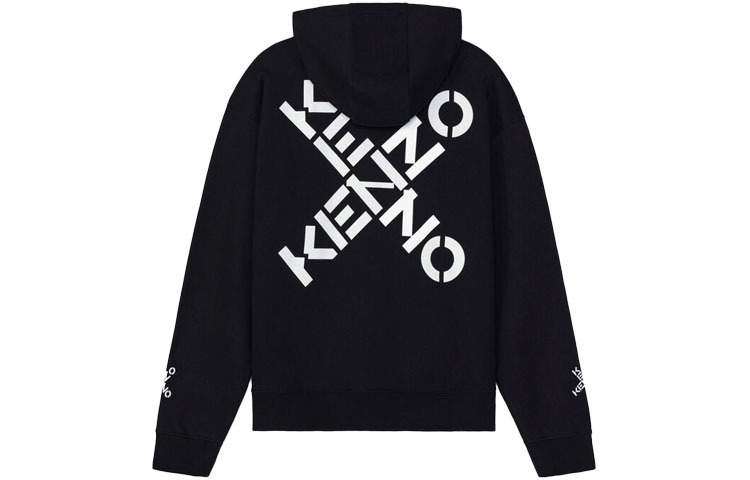 【代購】KENZO Letter Logo Sweatshirts Men Black