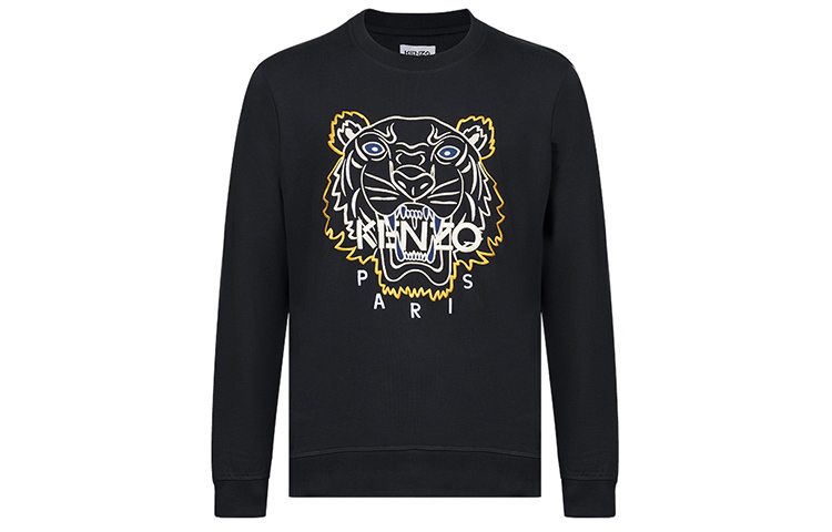 【代購】KENZO SS22 Classic Tiger Crew Sweat Black