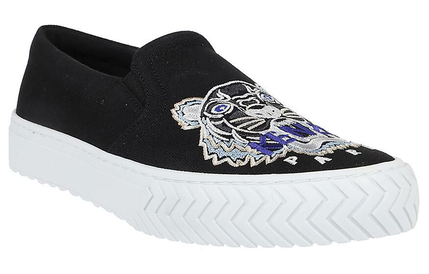 【代購】KENZO Takayama Kenji Stylish Skateboarding Shoes Men's White Black