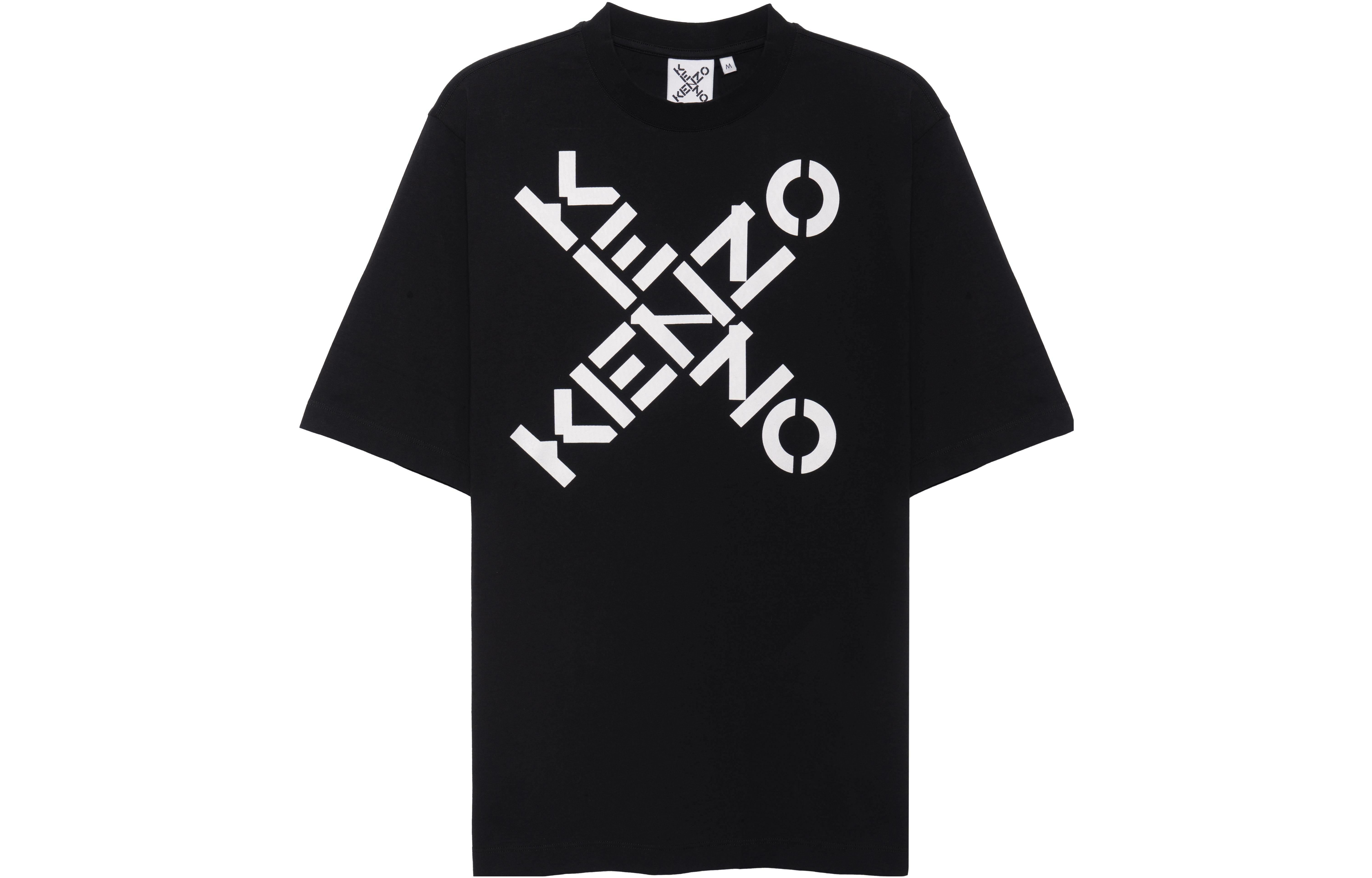 【代購】KENZO Letter Logo T-Shirts Men Black