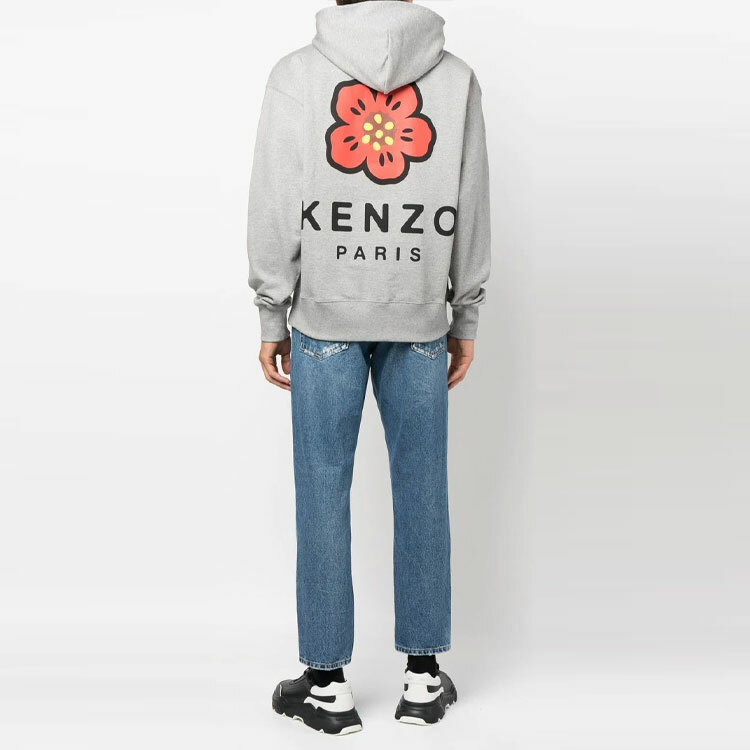 【代購】KENZO Logo-print Long-sleeved Hoodie