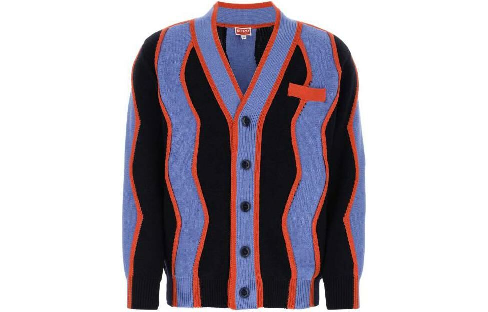 【代購】KENZO SS23 Sweater Men's Blue Black