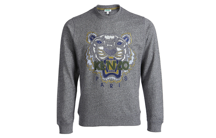 【代購】KENZO Sweatshirts Men Gray