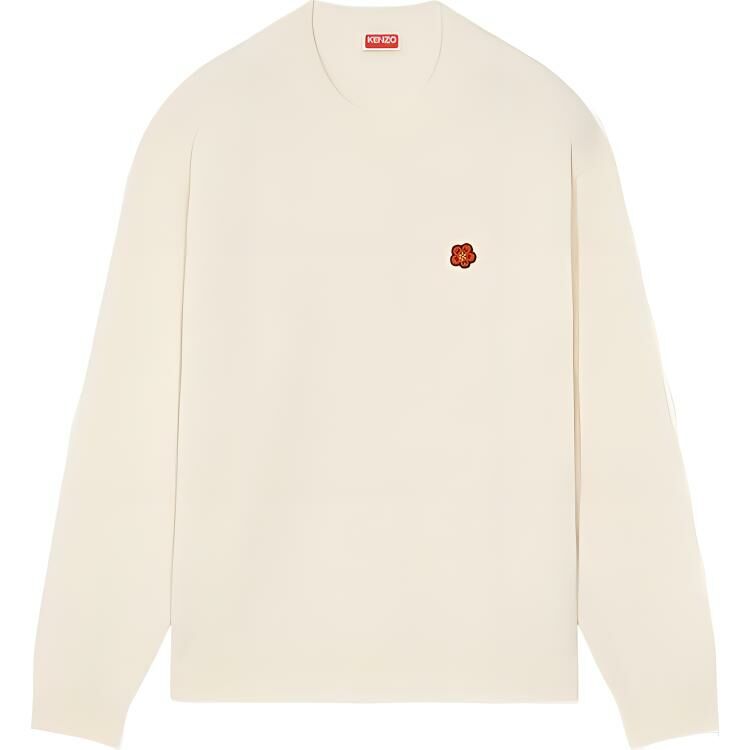 【代購】KENZO Flower-patch Crew-neck Sweatshirt